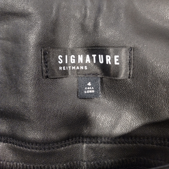 Tall pleather leggings - Picture 2 of 3